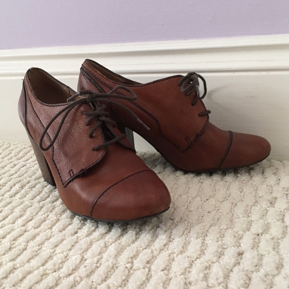Fossil Brand Leather Booties